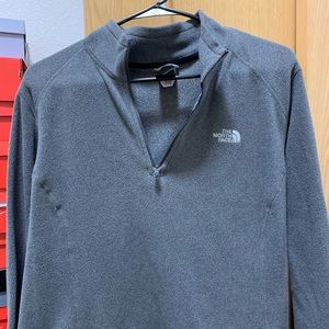 North face quarter zip up